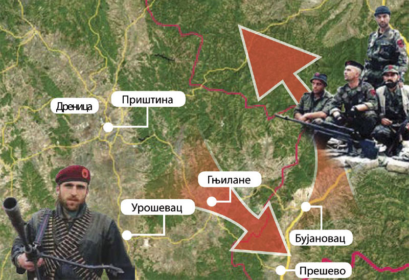 Терористи ОВК спремају упад код Прешева